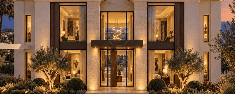 Exquisite New Frontline Golf Villa Project in Los Flamingos, Benahavis