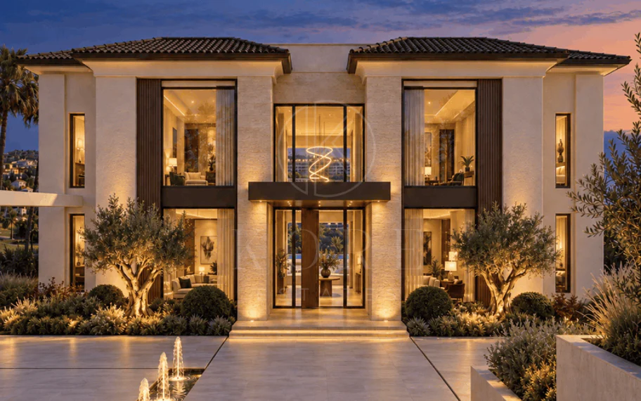 Exquisite New Frontline Golf Villa Project in Los Flamingos, Benahavis