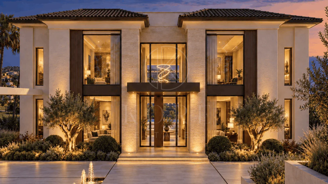 Exquisite New Frontline Golf Villa Project in Los Flamingos, Benahavis
