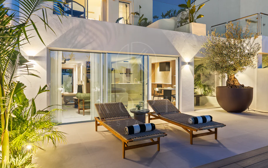 Welcome to this charming home with private outdoor living space and pool with minimalist elegant design inspired by southern Italy.