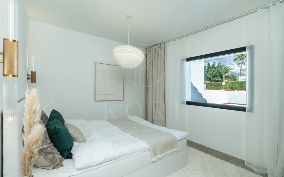 Casa Preciosa, a fully refurbished 4-bedroom, spacious townhouse in The Golf Valley of Nueva Andalucia, Marbella