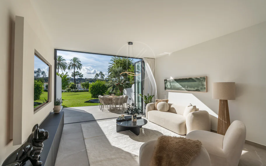 Casa Preciosa, a fully refurbished 4-bedroom, spacious townhouse in The Golf Valley of Nueva Andalucia, Marbella