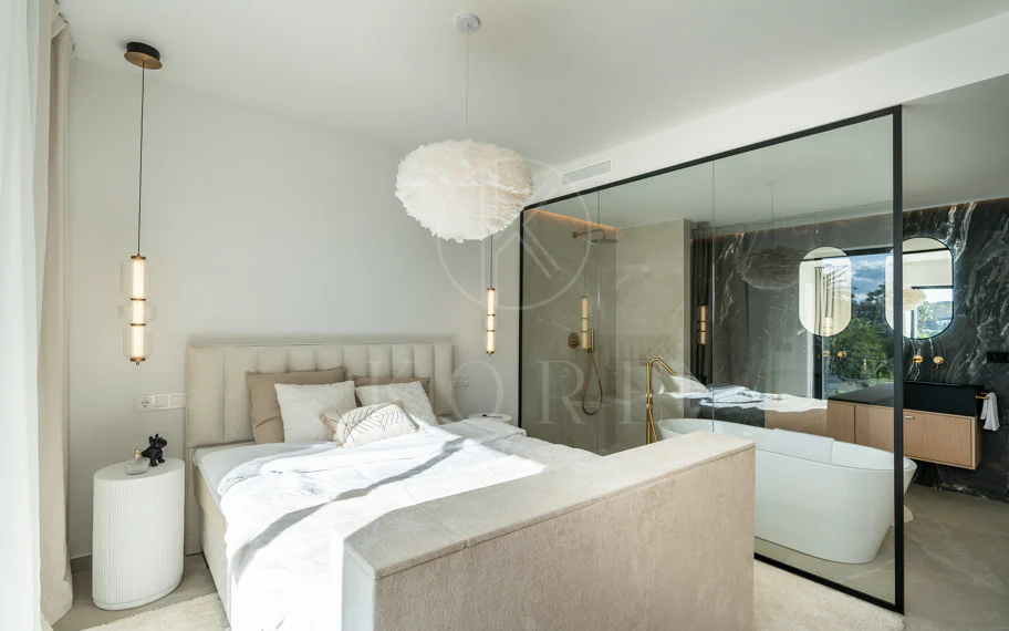 Casa Preciosa, a fully refurbished 4-bedroom, spacious townhouse in The Golf Valley of Nueva Andalucia, Marbella