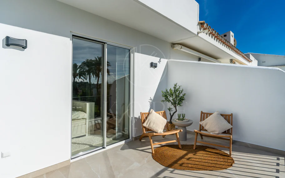 Casa Preciosa, a fully refurbished 4-bedroom, spacious townhouse in The Golf Valley of Nueva Andalucia, Marbella