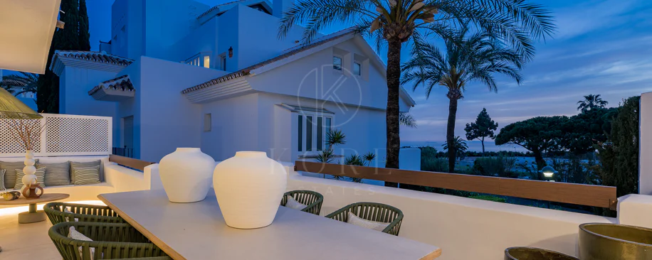 Exclusivo apartamento Reformado en Palm Beach, Los Monteros, primera línea de playa