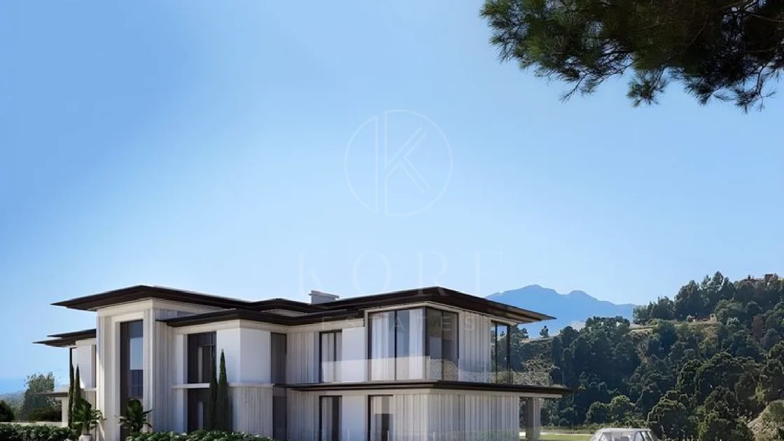 Exquisita Proyecto de villa de lujo de seis dormitorios en Marbella Club Golf Resort
