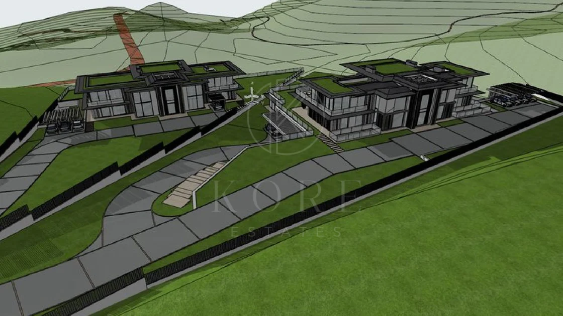 Exquisita Proyecto de villa de lujo de seis dormitorios en Marbella Club Golf Resort