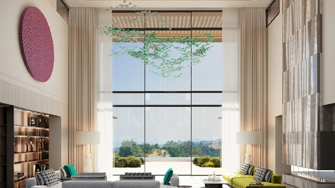 Exquisita Proyecto de villa de lujo de seis dormitorios en Marbella Club Golf Resort