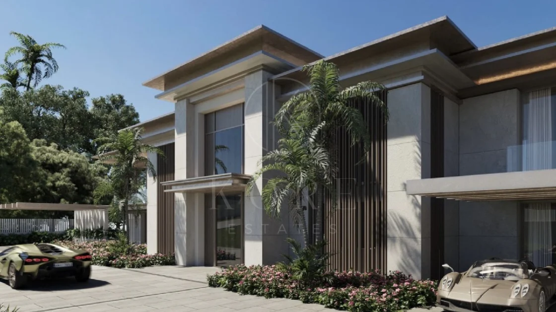 Exquisita Proyecto de villa de lujo de seis dormitorios en Marbella Club Golf Resort