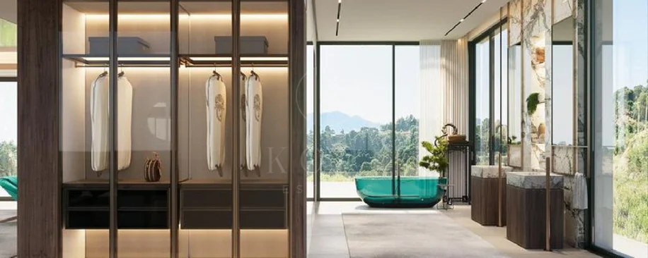 Exquisita Proyecto de villa de lujo de seis dormitorios en Marbella Club Golf Resort