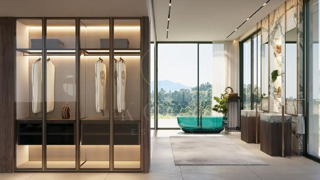 Exquisita Proyecto de villa de lujo de seis dormitorios en Marbella Club Golf Resort