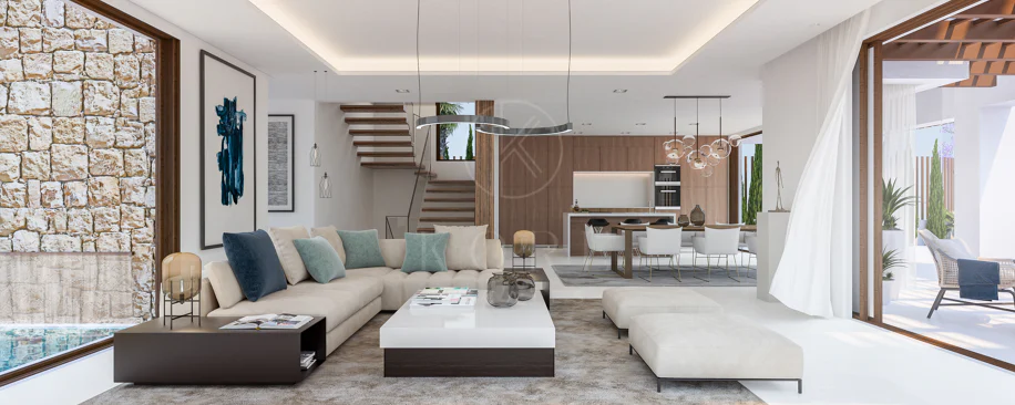 Villa en venta en Marbella Golden Mile