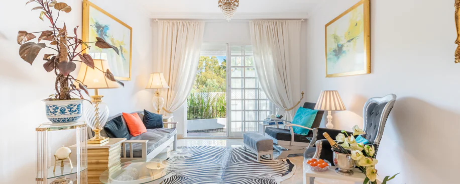 A cozy 2 bedroom townhouse located in a famous Aloha Pueblo, Nueva Andalucia.