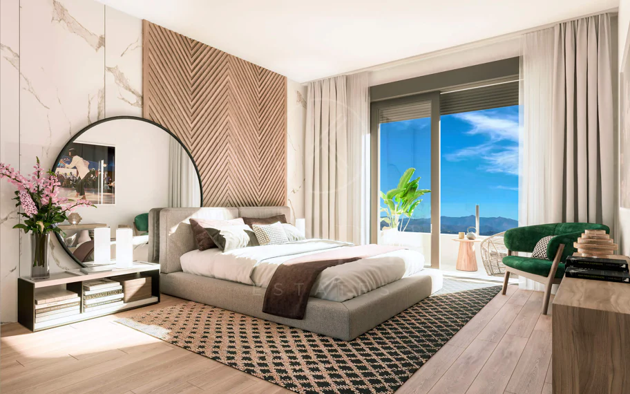 Las Terrazas de Cortesín Bon Air, modernos apartamentos y áticos en la prestigiosa Finca Cortesín.