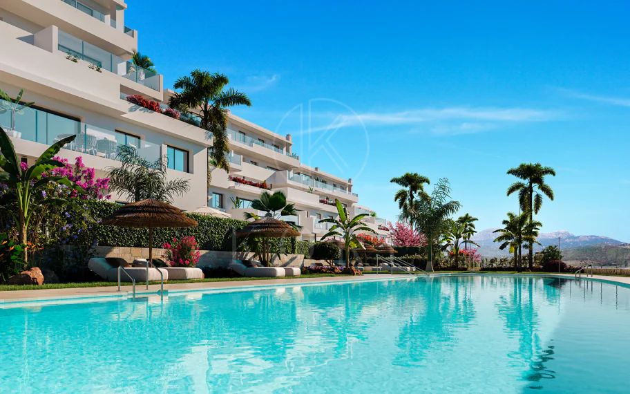 Las Terrazas de Cortesín Bon Air, modernos apartamentos y áticos en la prestigiosa Finca Cortesín.