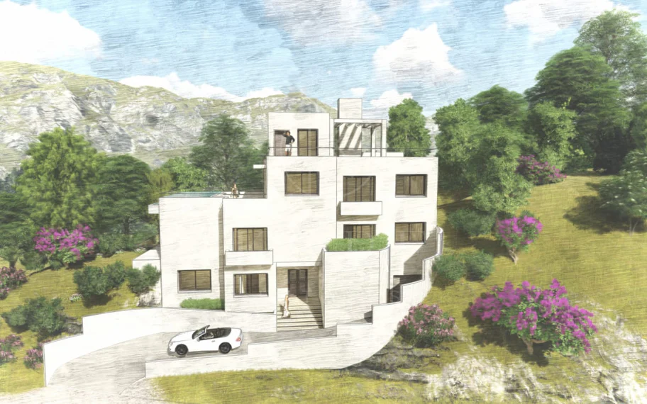 Lovely plot in Puerto del Almendro, Benahavis, close to all leisure amenities and only a short drive to the beach and Marbella Town