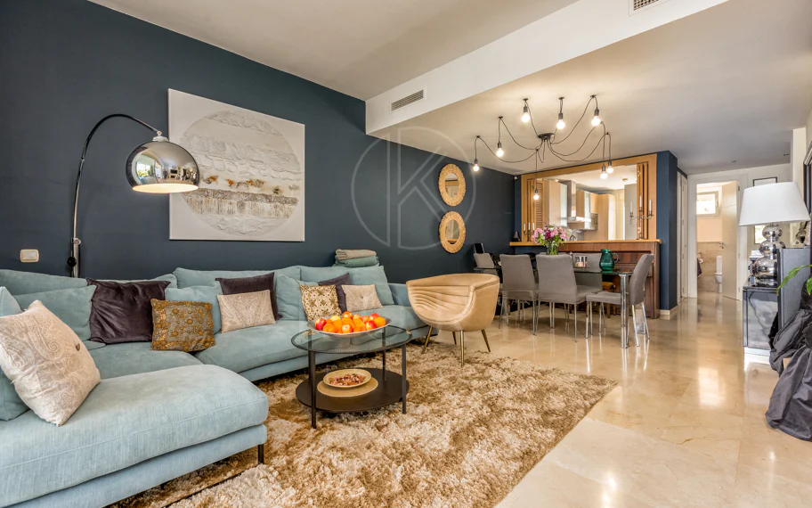 Elegant north east facing, three bedroom townhouse located in La Cala Golf, Mijas