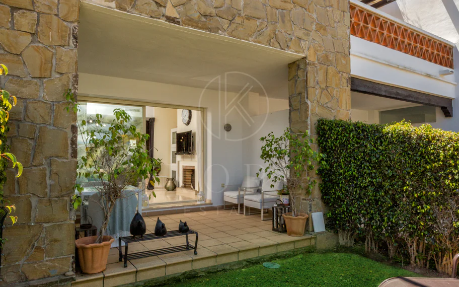 Elegant north east facing, three bedroom townhouse located in La Cala Golf, Mijas