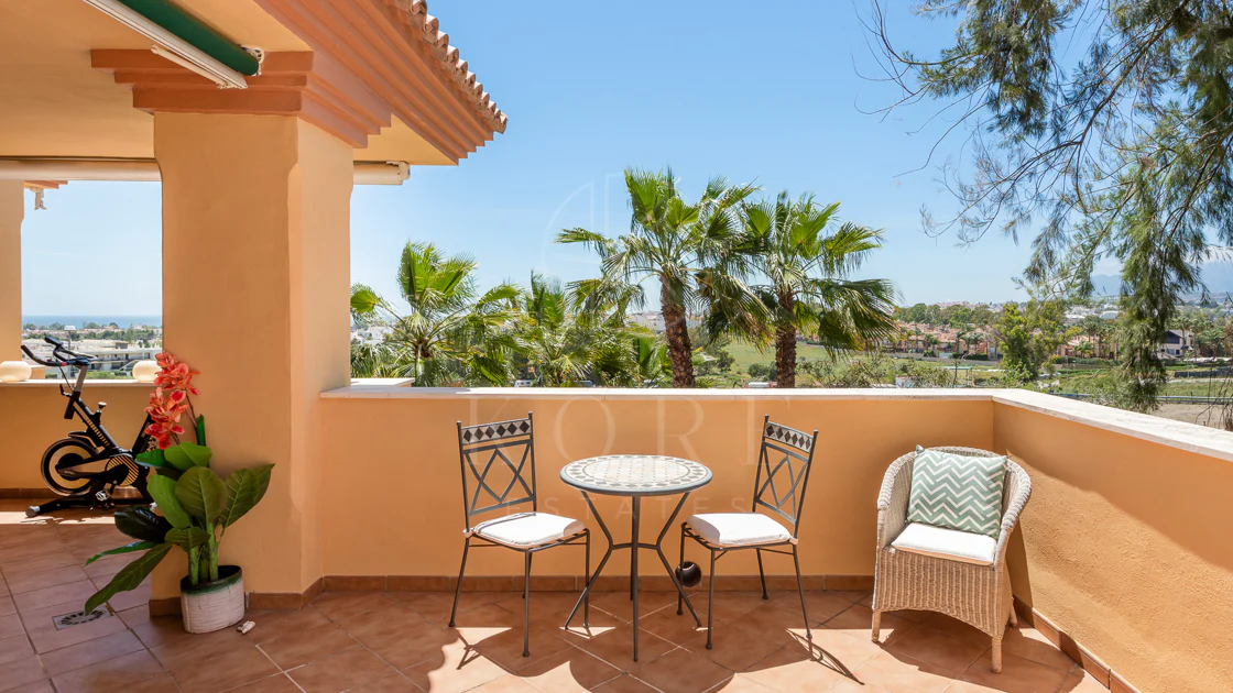 Apartament cu vedere la mare, Cumbres del Rodeo, Nueva AndalucÃa