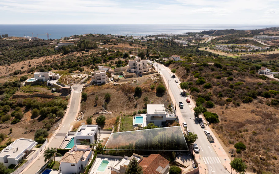 Prime Plot with Project and License in Valle Romano, Estepona