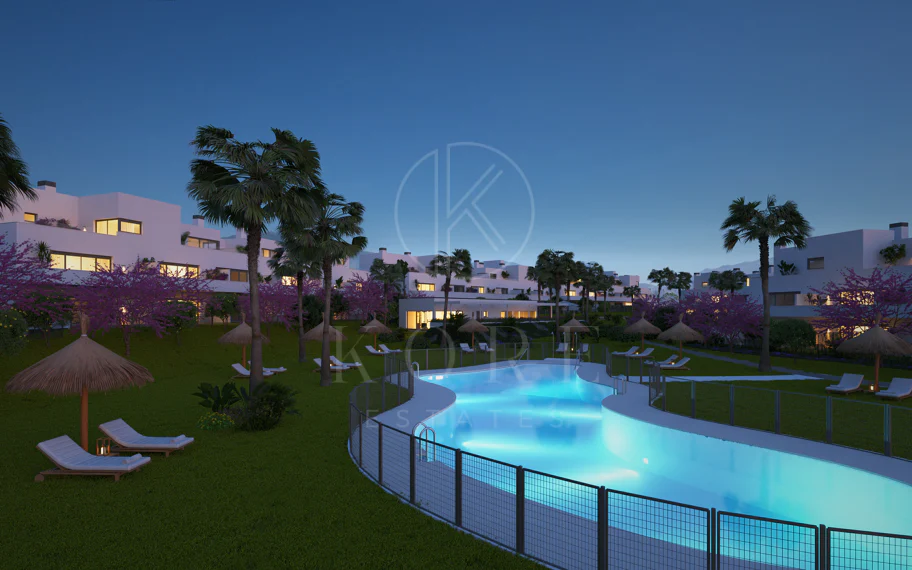 Stunning contemporary apartments within walking distance to town.