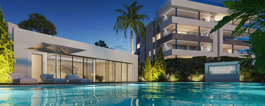Ático contemporáneo con terraza y solárium, ambos con vistas panorámicas al mar Mediterráneo en una ubicación privilegiada
