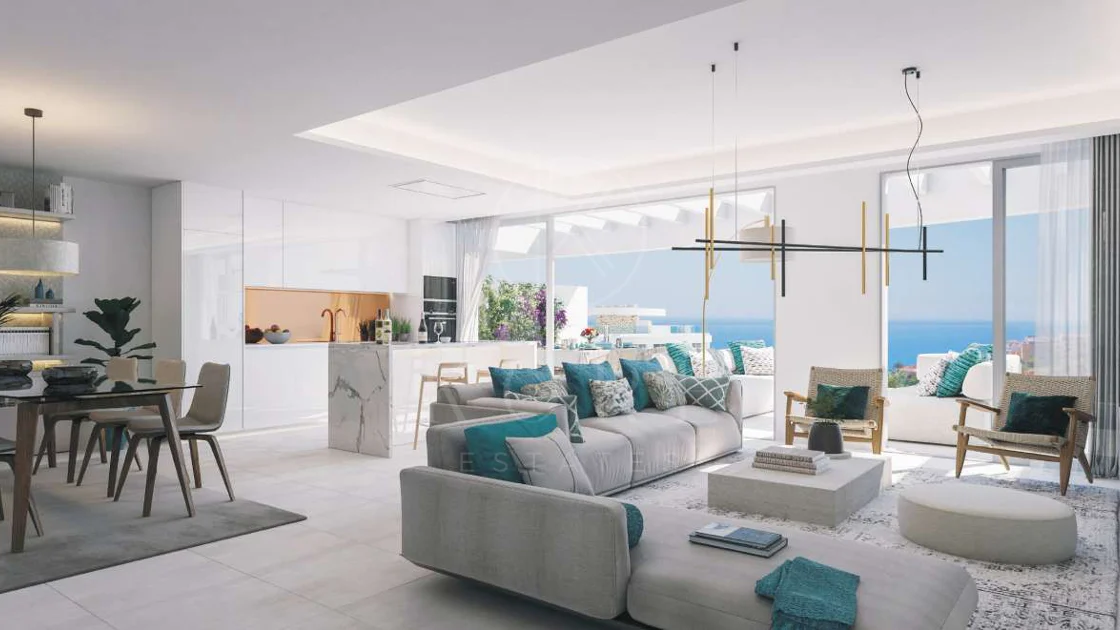 Development in Cala de Mijas, Mijas Costa