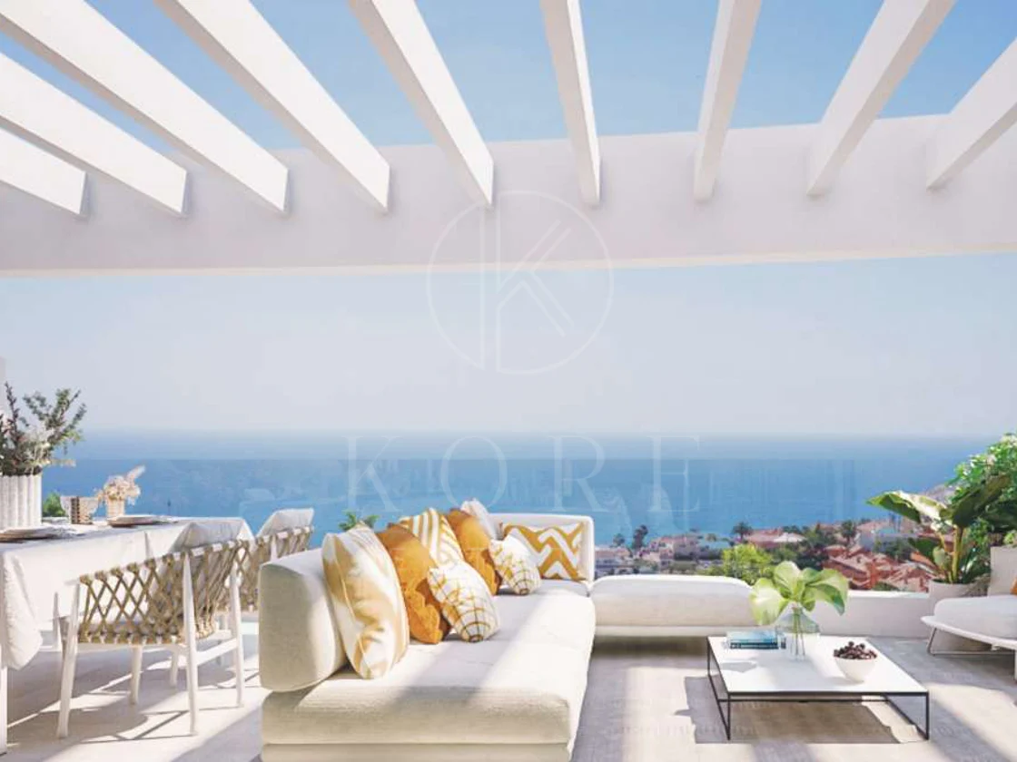 Development in Cala de Mijas, Mijas Costa