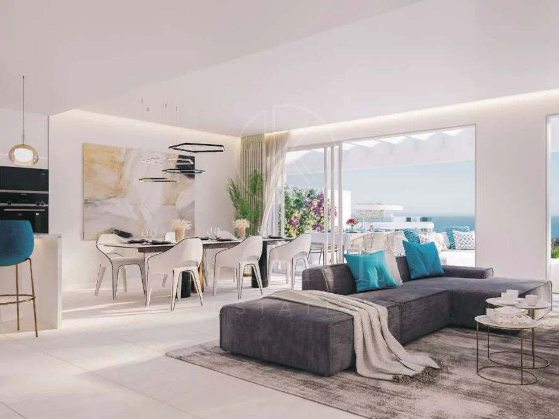 Development in Cala de Mijas, Mijas Costa