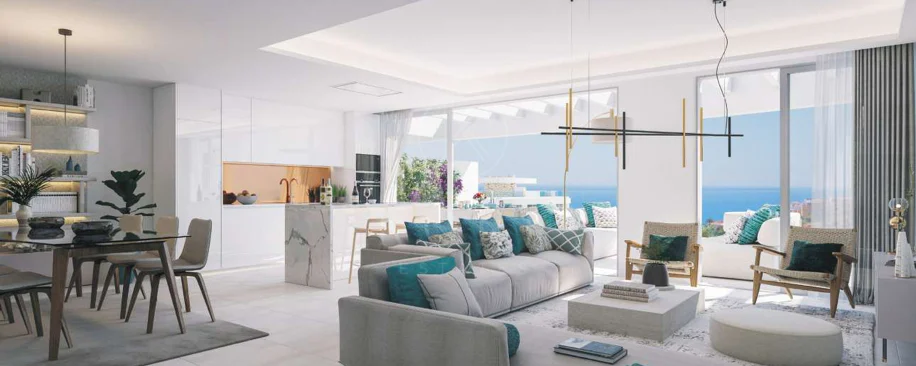 Development in Cala de Mijas, Mijas Costa