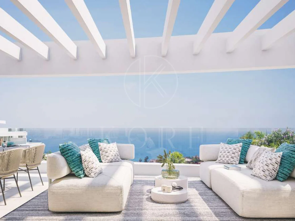 Development in Cala de Mijas, Mijas Costa