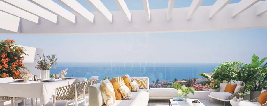 Development in Cala de Mijas, Mijas Costa
