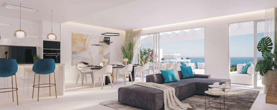 Development in Cala de Mijas, Mijas Costa