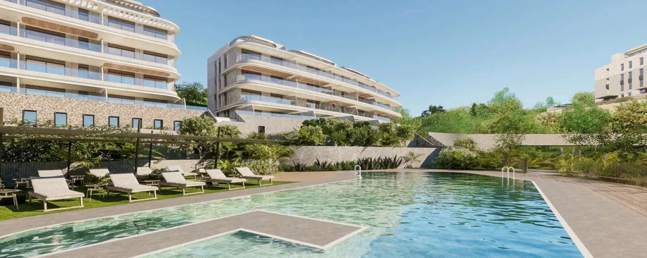Development in Cala de Mijas, Mijas Costa