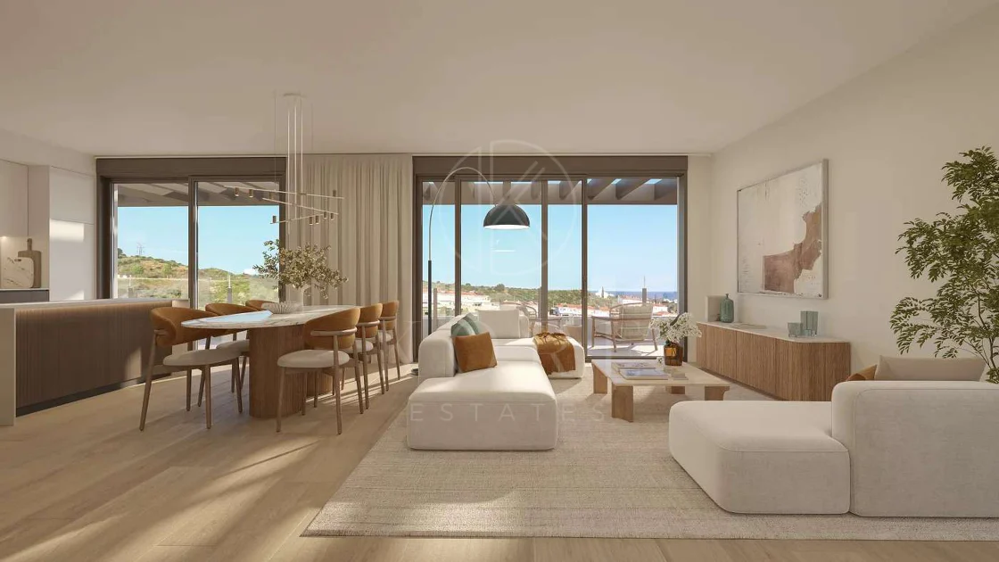 Development in Cala de Mijas, Mijas Costa