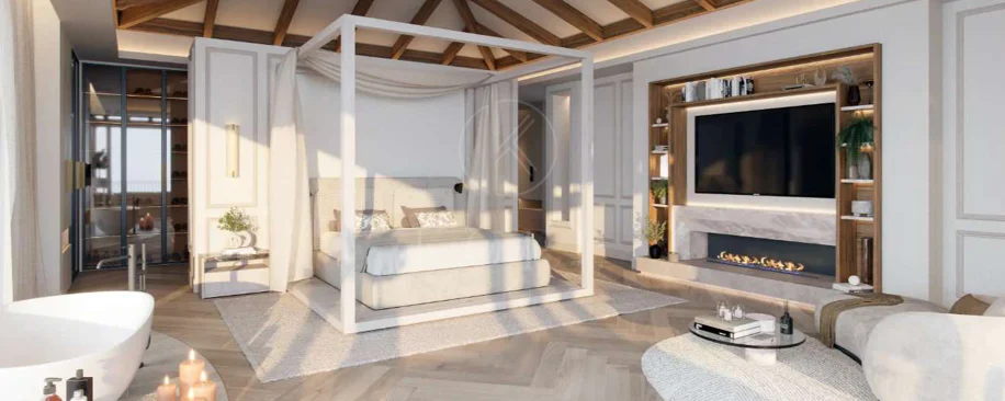 Development in El Herrojo, Benahavis