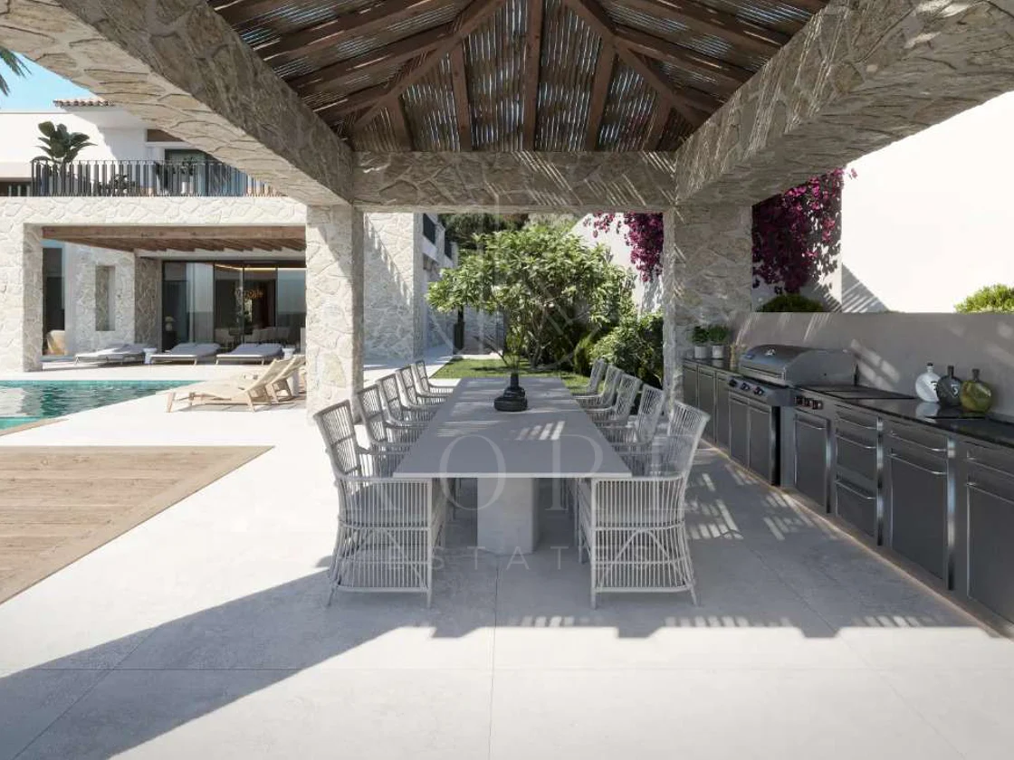 Development in El Herrojo, Benahavis