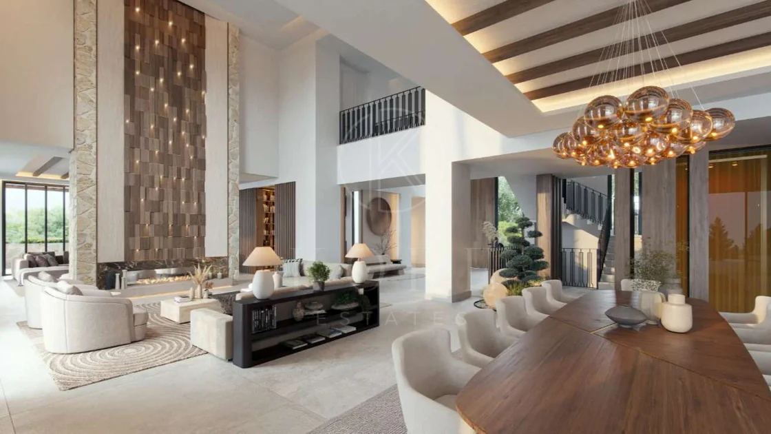 Development in El Herrojo, Benahavis