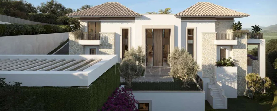 Development in El Herrojo, Benahavis