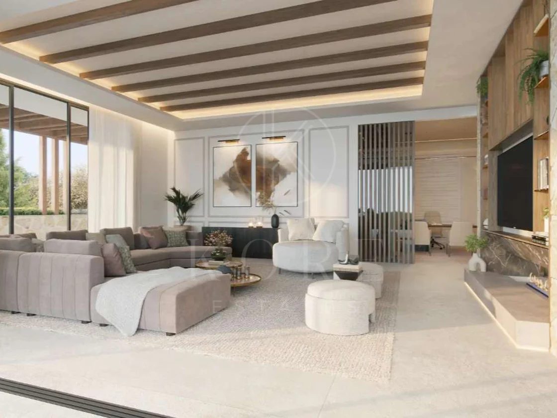 Development in El Herrojo, Benahavis