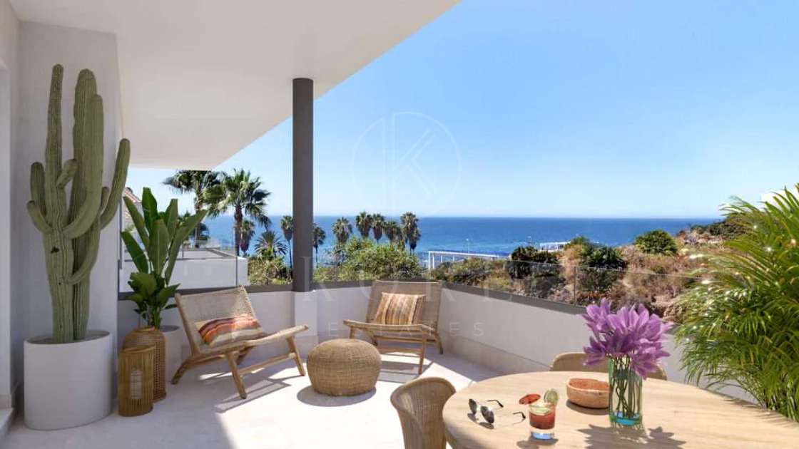 Development in Cala de Mijas, Mijas Costa