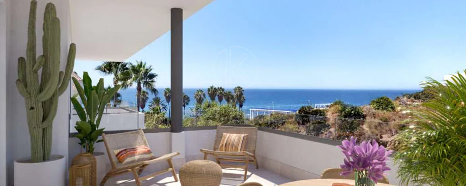 Development in Cala de Mijas, Mijas Costa