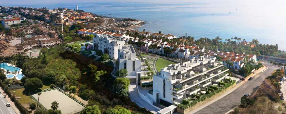 Development in Cala de Mijas, Mijas Costa