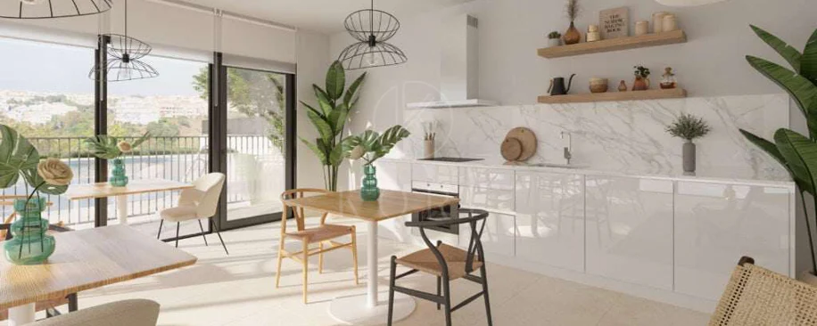 Development in Cala de Mijas, Mijas Costa