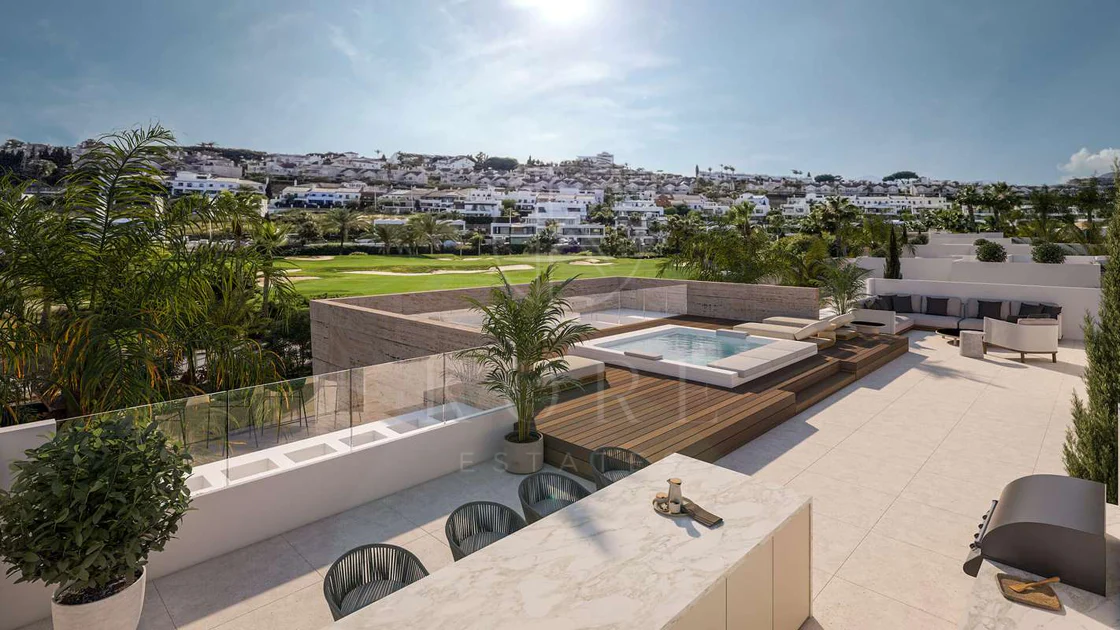 Development in El Campanario, Estepona East