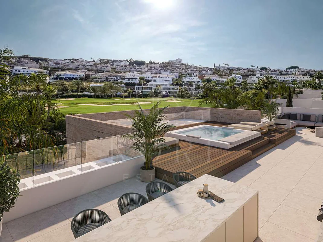 Development in El Campanario, Estepona East