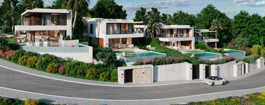 Development in La Capellania, Marbella Golden Mile