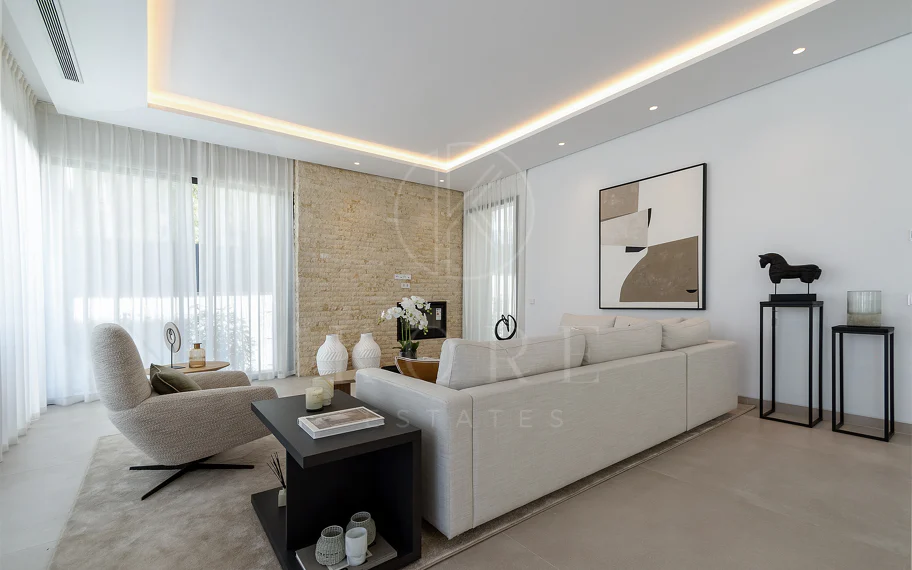 Villa en venta en Marbella Golden Mile