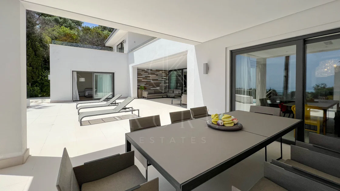 Fantastic modern villa with amazing panoramic sea views in La Zagaleta