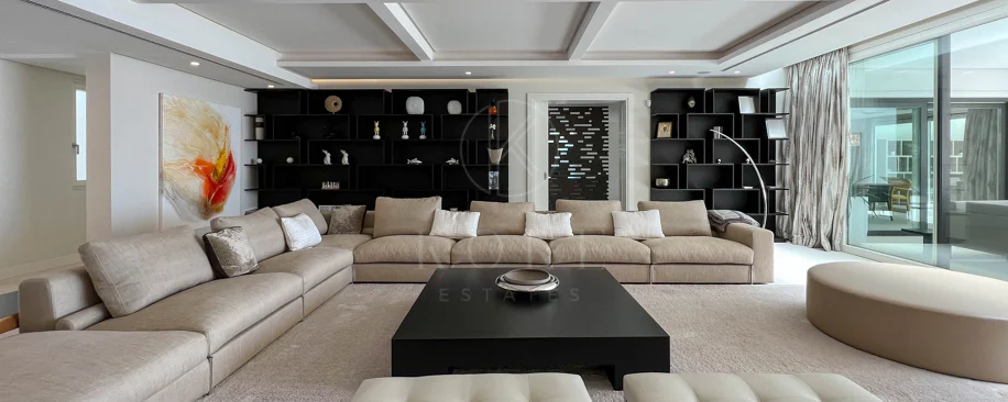 Fantastic modern villa with amazing panoramic sea views in La Zagaleta